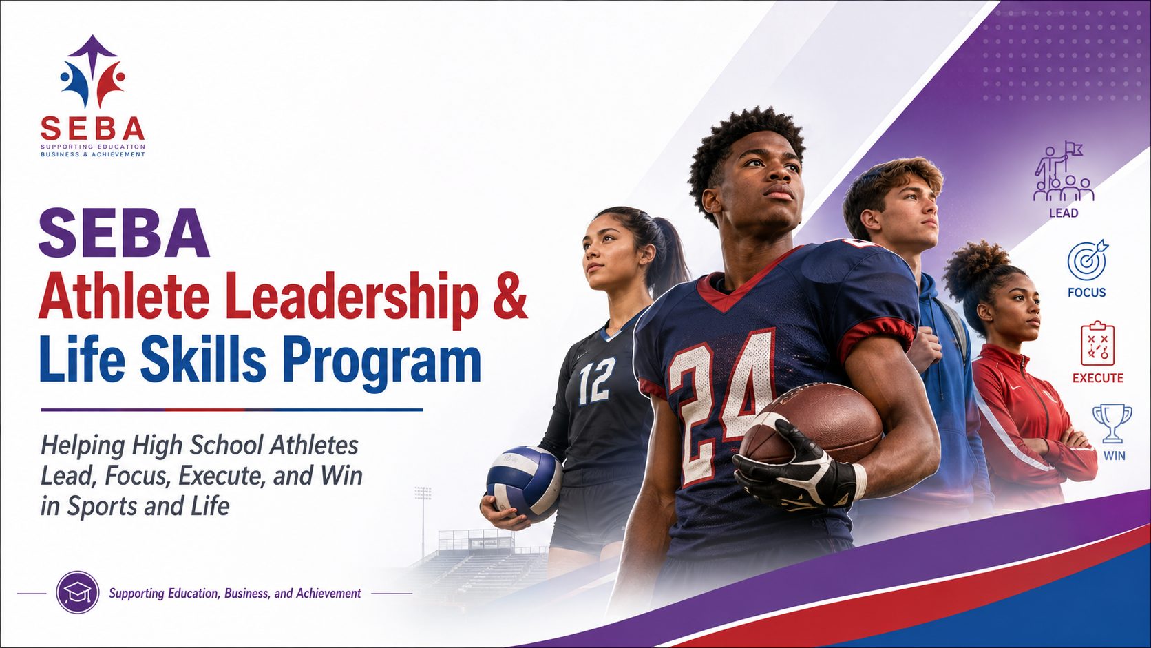 SEBA Athlete Leadership & Life Skills Program slide 1